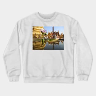 Thailand. Bangkok. Phra Kaew Temple. Crewneck Sweatshirt